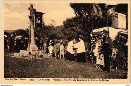 CPA Locronan - Procession de la Grande-Tromenie (1033441)