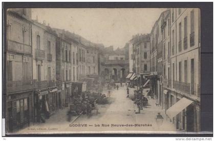 34 - Lodève - La rue Neuve des Marchés