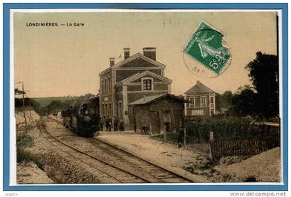 76 - LONDINIERES --  La Gare