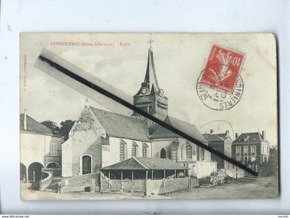 CPA - Londinières   -  (Seine-Inférieure) - Eglise