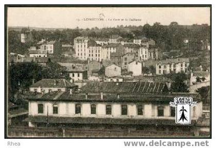 54 Longuyon - 13 - LONGUYON - La Gare et la Gaillette - cpa