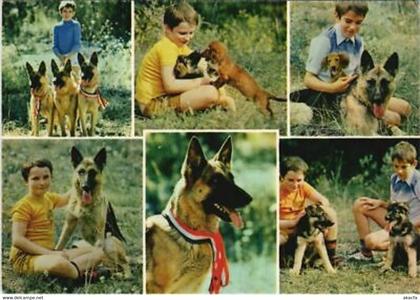 CPM LORGUES Children with Dogs (1114209)