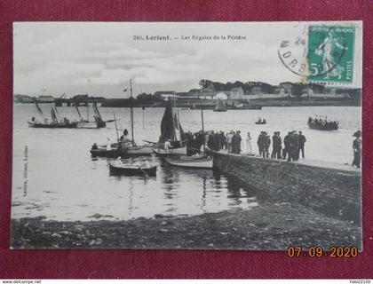 CPA - Lorient - Les Régates de la Périère