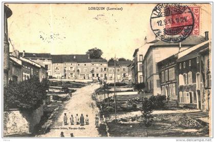 Carte Postale Ancienne de LORQUIN-