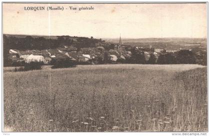 Carte Postale Ancienne de LORQUIN-vue générale