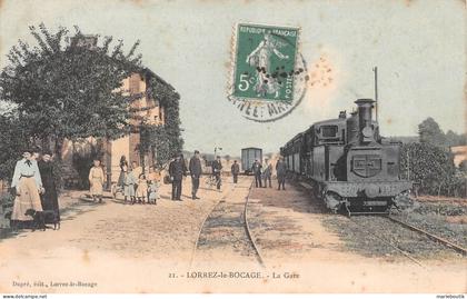 Lorrez le Bocage – La gare (2)