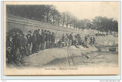 PARIS  VECU  -  Pêcheurs Parisiens.