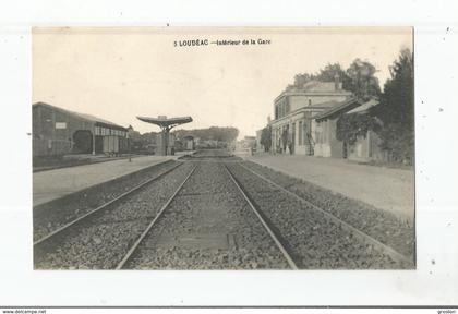 LOUDEAC 5 INTERIEUR DE LA GARE