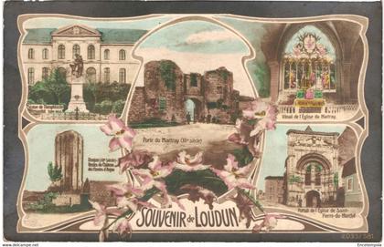 CPA Carte Postale  France Loudun  Souvenir de Loudun Multi vues  VM56418