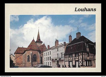 71 - Louhans - Place de l'Hôtel de Ville - Flamme Postale de Louhans - CPM - Voir Scans Recto-Verso