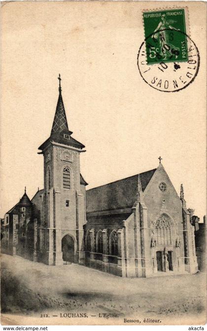 CPA Louhans L'Eglise FRANCE (952912)