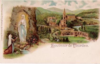 SOUVENIR DE LOURDES