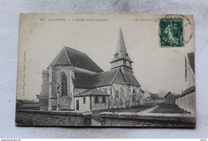 M413, Louviers, l'église saint Germain, Eure 27