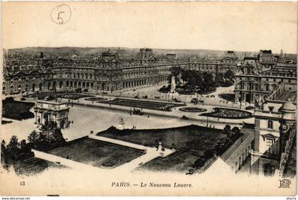 CPA PARIS (1e) - Le nouveau Louvre (218537)