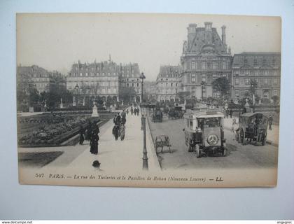 CPA   Paris La rue des Tuileries et le pavillon Rohan