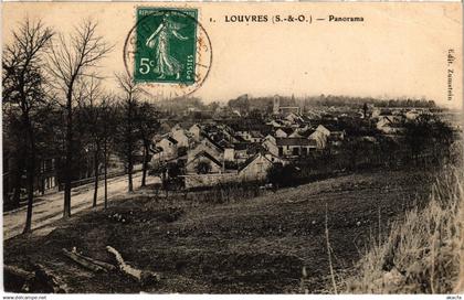 CPA Louvres panorama (1317892)