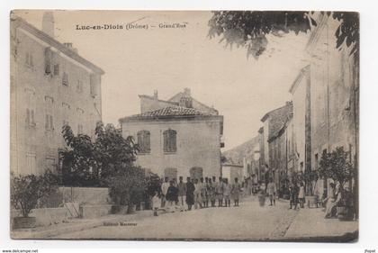 26 DROME - LUC EN DIOIS Grand'rue