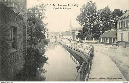 62 - Lumbres - Quai du Bléquin - Animée - Voyagée en 1916 - CPA - Voir Scans Recto-Verso