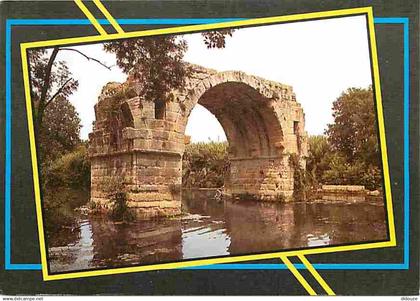 34 - Lunel - Le pont romain sur le Vidourle - Vieilles pierres - CPM - Voir Scans Recto-Verso