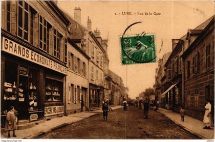 CPA LURE Rue de la Gare (868819)