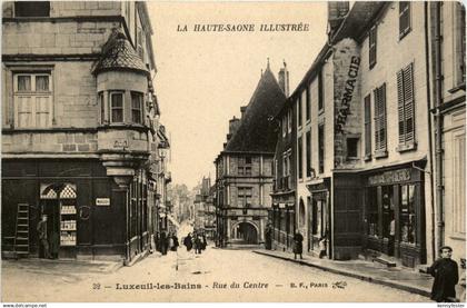 Luxeuil les Bains - Bue du Centre