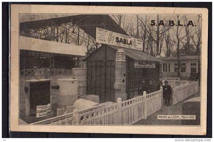 69 - Lyon - Foire de Lyon - Mars 1933 - S.A.B.L.A