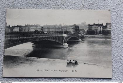 Lyon, pont Lafayette, Rhône 69