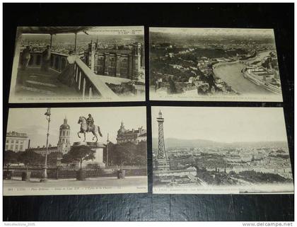 LYON - LOT DE 4 CARTES 03 - POUR DESCRIPTION VOIR LA VENTE - 69 RHONE