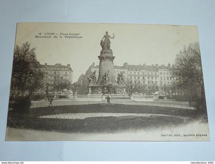 LYON - LOT DE 6 CARTES POSTALES ANCIENNE - 69 RHONE (Z)