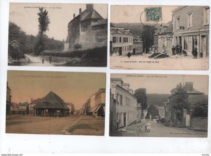 24 cartes -  Lyons-la-Forêt  -( Eure - 27 )