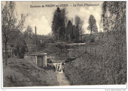 Carte Postale Ancienne de MAGNY en VEXIN