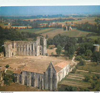 85 - Maillezais - L'Abbaye Saint Pierre - Vue aérienne - Carte Neuve - CPM - Voir Scans Recto-Verso