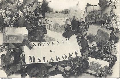 CPA Souvenir de Malakoff