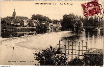 CPA MALICORNE-sur-SARTHE Vue du Barrage FRANCE (1434328)