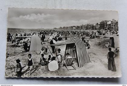 Cpsm, Malo les bains, la plage, Nord 59