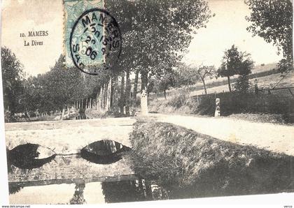 Carte Postale ancienne de  MAMERS - La Dives