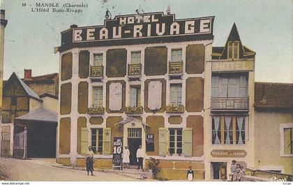 CPA Mansle  l'Hôtel Beau-Rivage