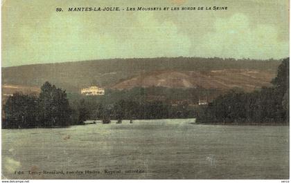 Carte postale ancienne de MANTES la JOLIE // les Moussets