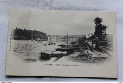 Mantes la Jolie, les rives de la Seine, Yvelines 78