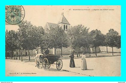 a934 / 101 78 - MANTES LA VILLE Eglise