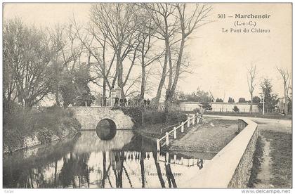 CPA Marchenoir Le Pont du Château