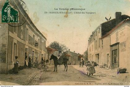 mareuil sur lay dissais * l'Hôtel des Voyageurs * coiffeur salon de coiffure * la vendée pittoresque n°579