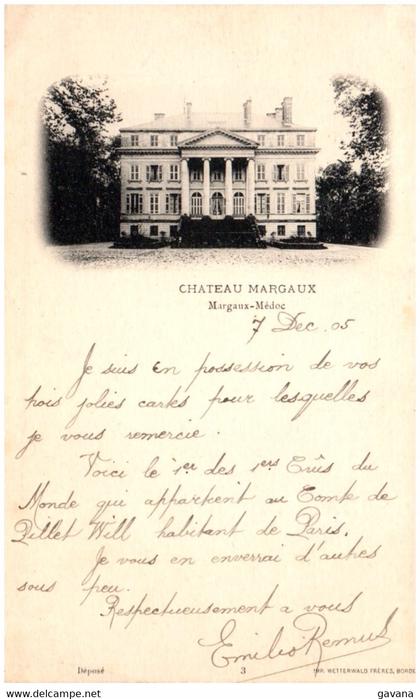 33 CHATEAU-MARGAUX - Margaux-Médoc