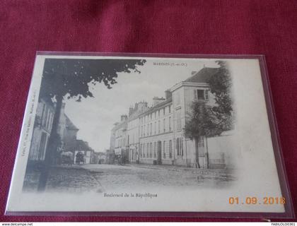 CPA - Marines - Boulevard de la République