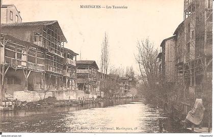 MARINGUES (63) Les Tanneries en 1912