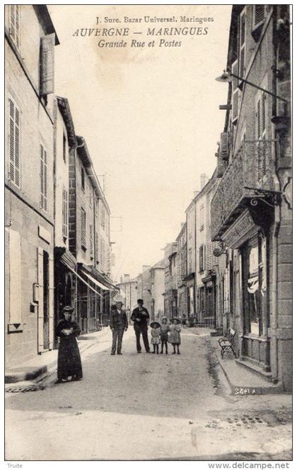 MARINGUES GRANDE RUE DES POSTES