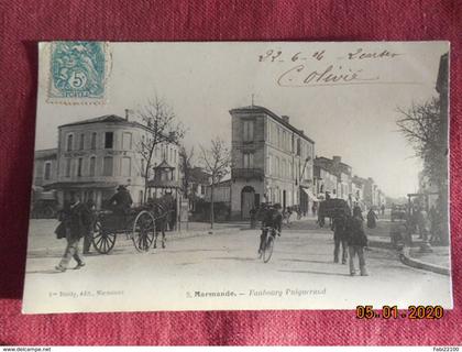 CPA - Marmande - Faubourg Puigueraud