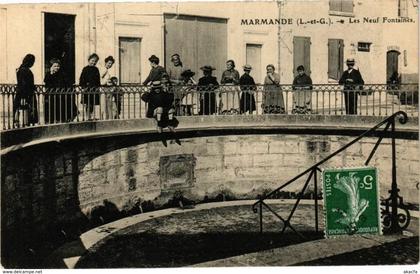 CPA MARMANDE-Les Neuf Fontaines (264219)