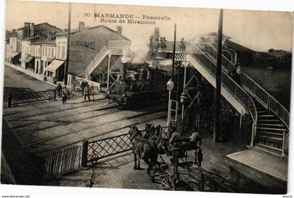 CPA MARMANDE - Passerelle - Route de MIRAMONT (210628)