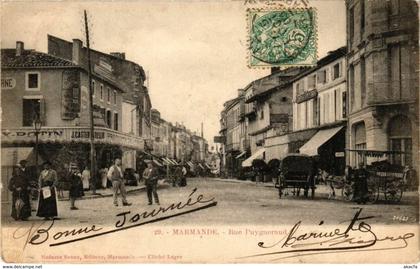 CPA MARMANDE - Rue Puygureaud (251397)